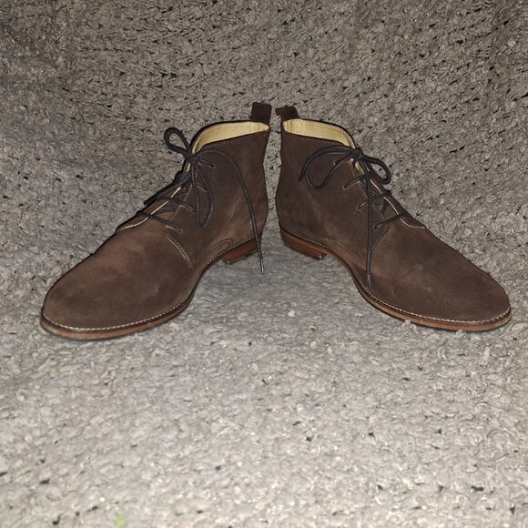 OCTOBRE ÉDITIONS-Brown Suede Chukka/Desert Boots-Size 43/9.5-Excellent - Picture 4 of 9